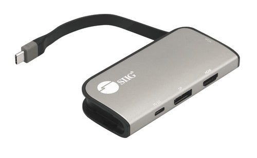 USB 3.2 Gen 1 Type-C Laptop Docking Station with HDMI and VGA