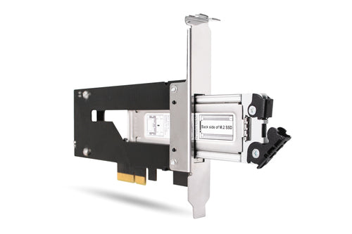 M.2 PCIe Adapter Card - Icy Dock MB840M2P-B, 32 Gbit/s Speed
