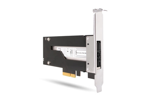 M.2 PCIe Adapter Card - Icy Dock MB840M2P-B, 32 Gbit/s Speed