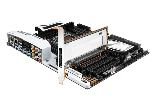 M.2 PCIe Adapter Card - Icy Dock MB840M2P-B, 32 Gbit/s Speed