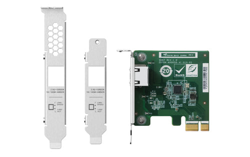 Network Card QNAP QXG-2G1T-I225 2500 Mbit/s PCI Express Internal Wired