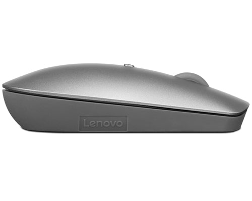 Lenovo 600 Optical Mouse - Bluetooth, 2400 DPI, Ergonomic, Grey