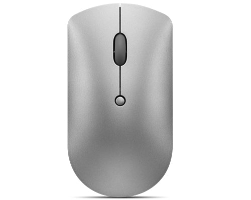 Lenovo 600 Optical Mouse - Bluetooth, 2400 DPI, Ergonomic, Grey