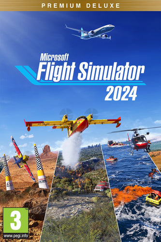 Microsoft Flight Simulator 2024 - Premium Deluxe Edition (Xbox, PC)