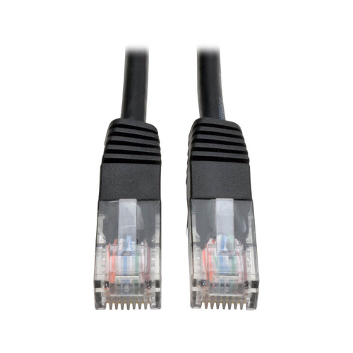 Cat5e Ethernet Cable 25ft PoE Black RJ45 U/UTP Network Cable
