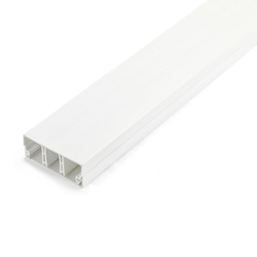 StarTech.com Kabelkanal CBMCWD5020 – 2 m PVC-Kabelverkleidung – Weiß