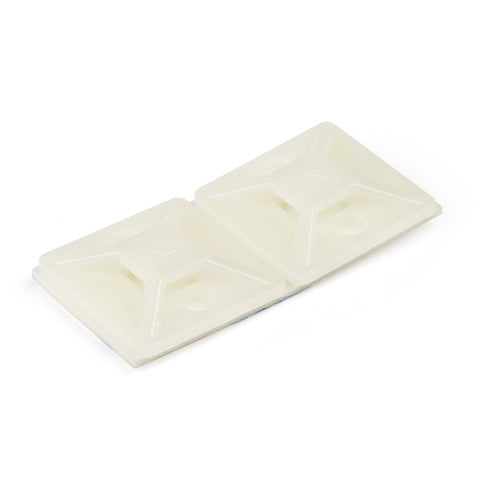 StarTech.com Kabelbinder-Halterungen – 100 Stück langlebiges Nylon Klebeband für Kabelmanagement