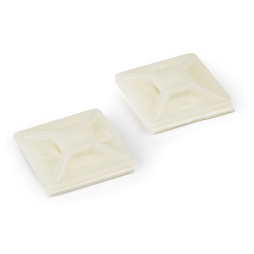 StarTech.com Kabelbinder-Halterungen – 100 Stück langlebiges Nylon Klebeband für Kabelmanagement