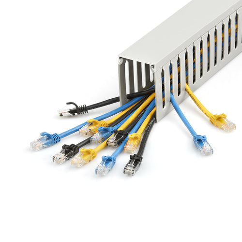 StarTech.com CBMWD5075 Kabelkanal – 1,98 m PVC-Organizer, max. 180 Kabel