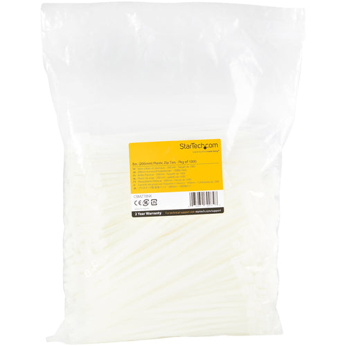 StarTech.com CBMZT8NK cable tie