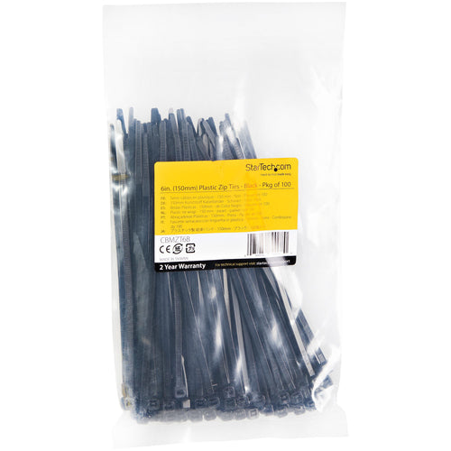 StarTech.com CBMZT6B cable tie