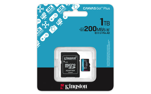Kingston Technology Canvas Go! Plus