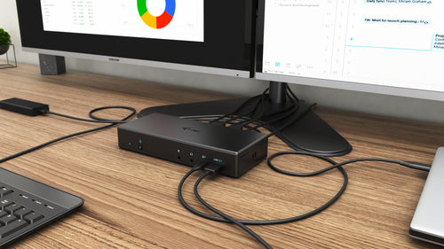 i-tec C31QUATTRODOCKPDUK laptop dock/port replicator