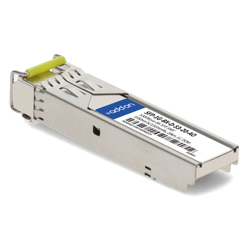 AddOn Networks SFP-1G-BX-D-53-20-AO network transceiver module