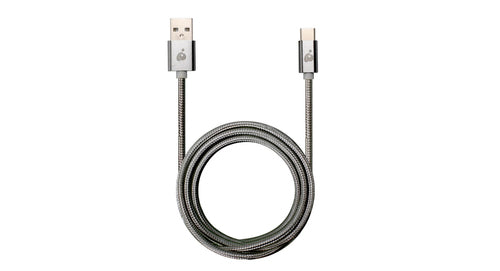 USB Cable iogear G2LU3CAM01-GY USB-C to USB-A 1m Stainless Steel