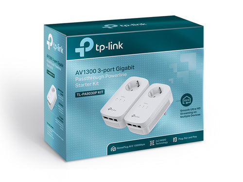 TP-Link TL-PA8030P KIT PowerLine network adapter