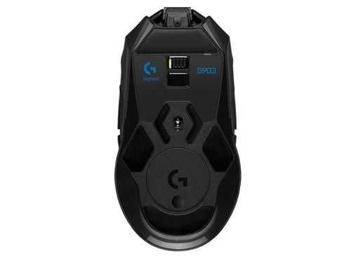 Logitech G Kabellose Gaming-Maus 25000 DPI Beidhändig Optisch Schwarz