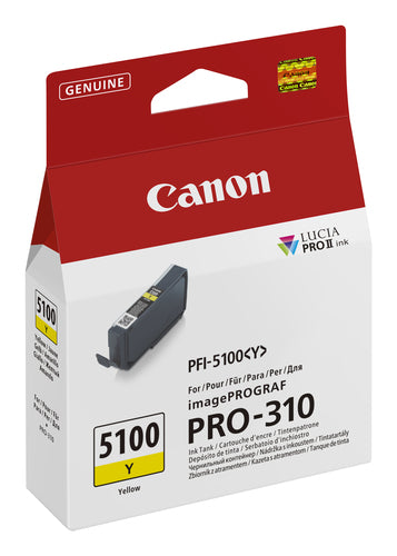 Canon PFI-5100 Y ink cartridge