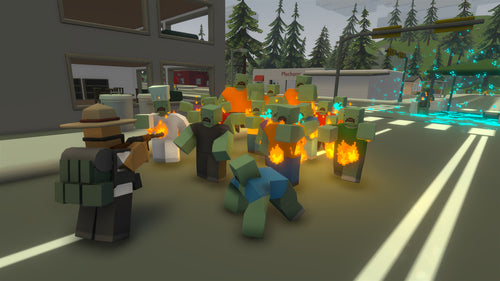 Microsoft Unturned Xbox One Multiplayer Game T Teen Rated