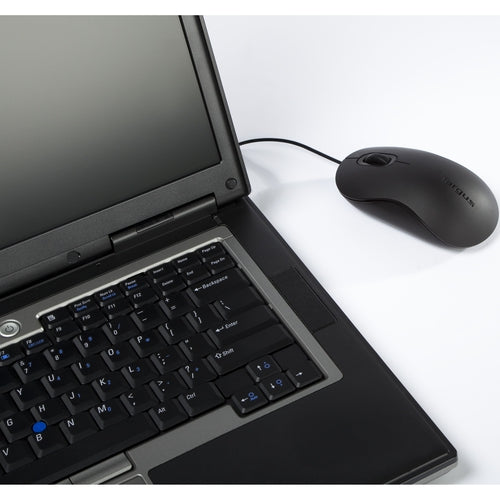 Targus AMU81USZ Optical USB Mouse - 1000 DPI - Black - Computer Accessories