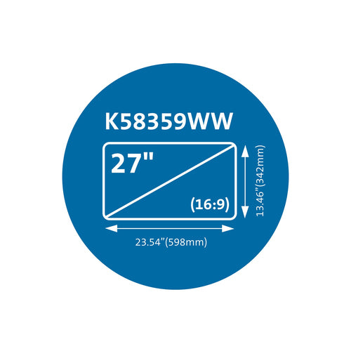Kensington MagPro 27" Blickschutzfilter - Entspiegelter Monitor-Blickschutz