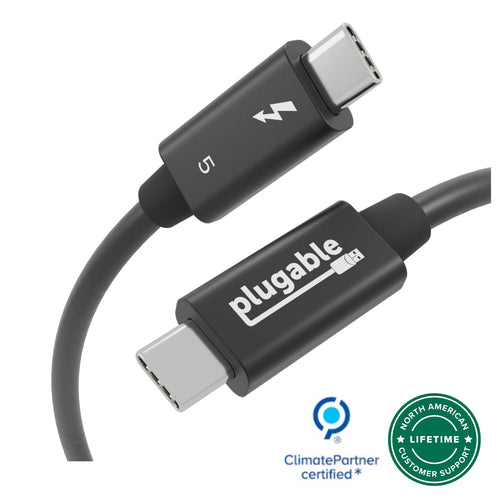 Plugable Technologies TBT5-240W1M Thunderbolt cable