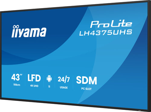 iiyama LH4375UHS-B2AG Signage Display