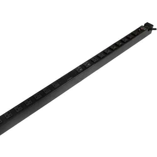 CyberPower PDU20MV20F gemessene Stromverteilungseinheit - 20 AC-Ausgänge, 0U schwarzes Design