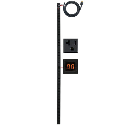 CyberPower 0U Metered PDU Stromverteilungseinheit 32 AC-Anschlüsse Schwarz LCD