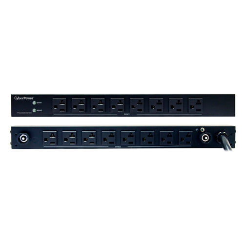 Power Distribution Unit CyberPower PDU30BT8F8R 1U 16 AC-Steckdosen Schwarz