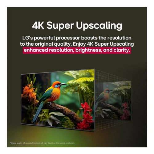 LG UHD Smart TV 75 Zoll 4K Ultra HD 3840 x 2160 Wi-Fi