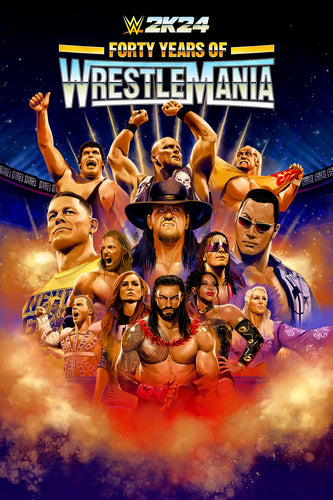 Microsoft WWE 2K24 Vierzg Jahre WrestleMania Edition (Xbox One, Xbox Series X|S)