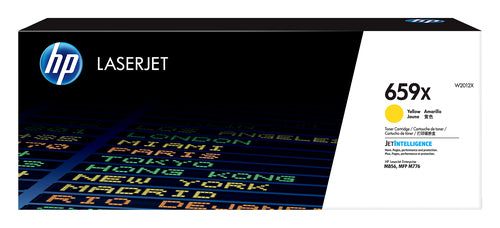 HP LaserJet 659X High Yield Yellow Original toner cartridge