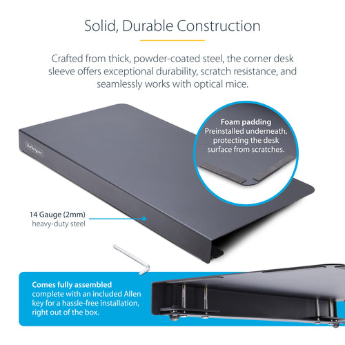 StarTech.com DSKCRNRSLV desk tray/organizer