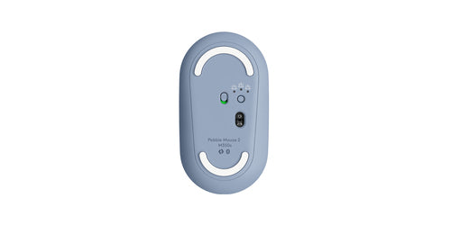 Wireless Keyboard and Mouse Combo for Mac Logitech Pebble 2 QWERTY Bluetooth RF Wireless Scissor Switch Blue