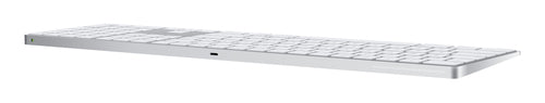 Apple Magic Keyboard with Numeric Keypad QWERTY Wired Wireless Bluetooth Silver White