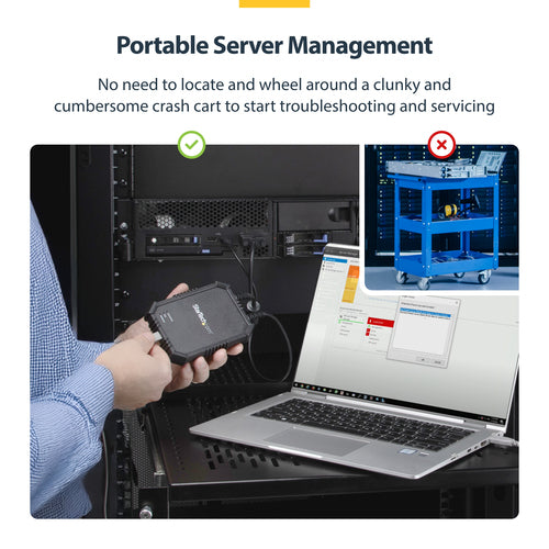 StarTech.com NOTECONS02X KVM switch