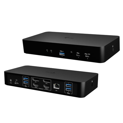 i-tec CAINTGDUAL4KDOCPDUK laptop dock/port replicator