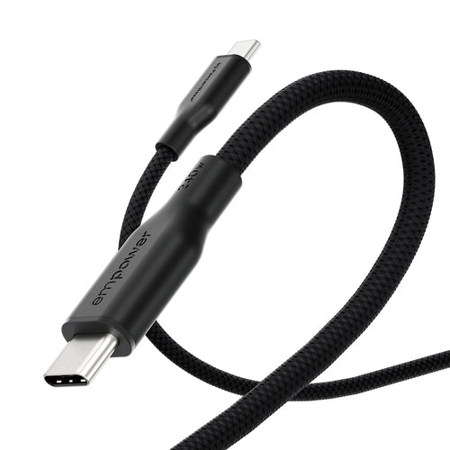 PanzerGlass empower by ® Racing 240W USB-C to USB-C Cable | USB 2.0 | 1.2M | Space Black USB cable