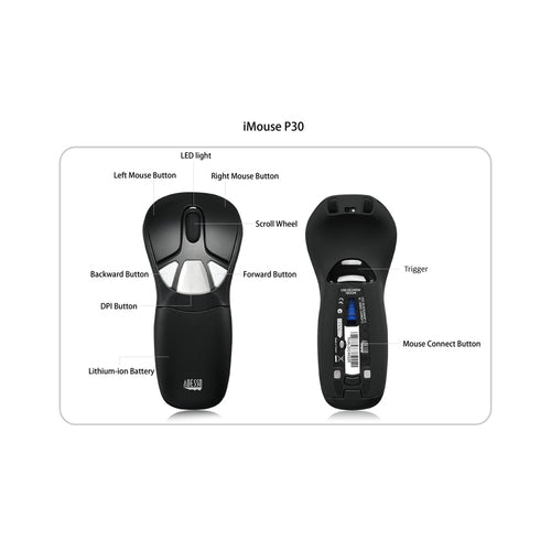 Adesso WIRELESS PRESENTER AIR MOUSE