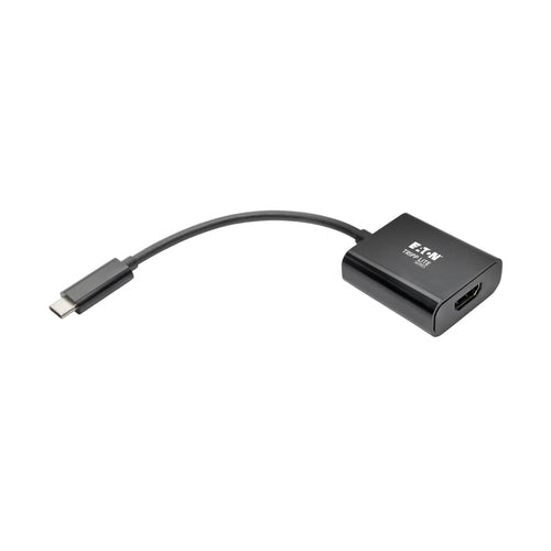 USB-C to HDMI 4K Adapter Tripp Lite Black 0.15m DP 1.2