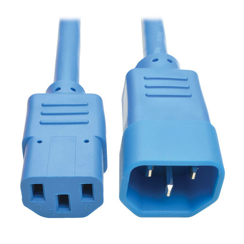 Heavy-Duty PDU Power Cord C13 to C14 15A 250V 3ft Tripp Lite