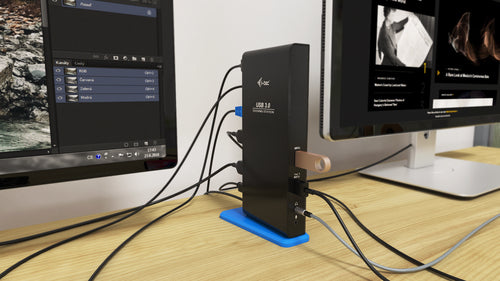 i-tec U3DUALHDMIDOCKUK laptop dock/port replicator