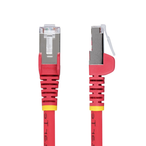 StarTech.com 1,8 m rotes CAT6a Ethernet-Kabel – knickgeschützt RJ45, 10GbE, Hochgeschwindigkeits-Netzwerkkabel