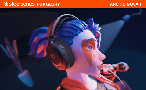 Kabelgebundenes Gaming-Headset Steelseries Arctis Nova 1 20-22000Hz 236g Schwarz