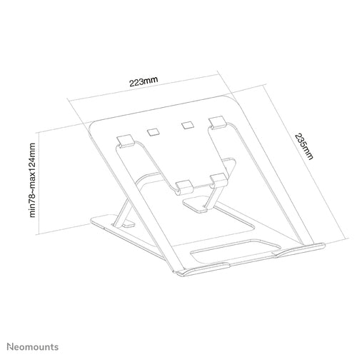 Neomounts NSLS085BLACK laptop stand