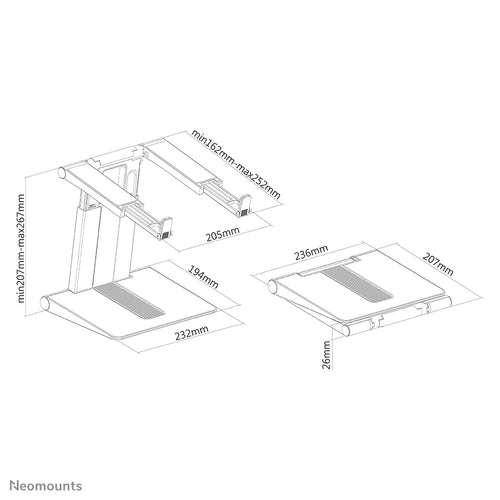 Neomounts NSLS200 laptop stand