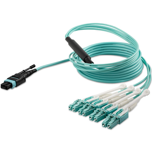 MPO/MTP Glasfaserkabel 2m OM3 Multimode 40G Netzwerke geringe Einfügedämpfung