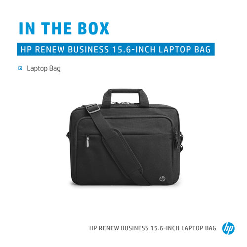 HP Renew Business 15.6 Zoll Notebooktasche – Leichte Messenger-Tasche