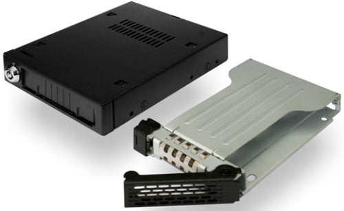 2,5 Zoll Icy Dock MB991IK-B Laufwerksschacht-Panel Speicherfach SECC 6 Gbit/s